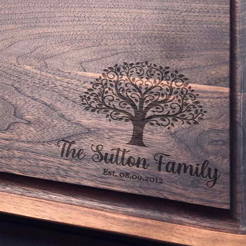 Personalized cutting board - Design 01