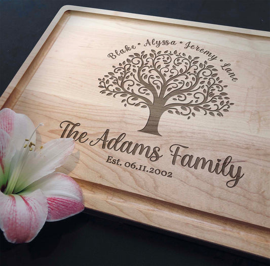Personalized cutting board - Design 01