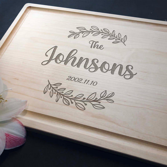 Personalized cutting board - Design 04