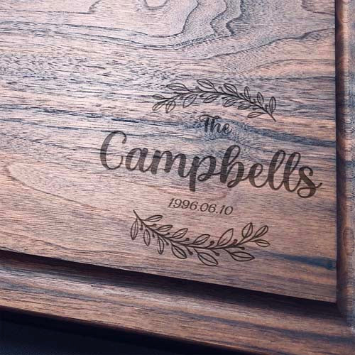 Personalized cutting board - Design 04