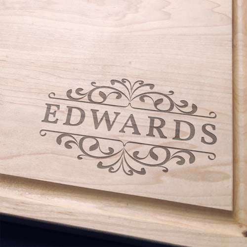 Personalized cutting board - Design 06