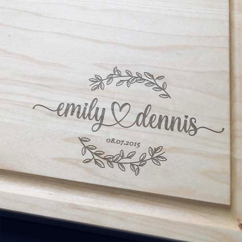 Personalized cutting board - Design 09