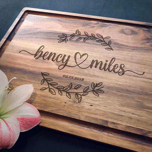Personalized cutting board - Design 09