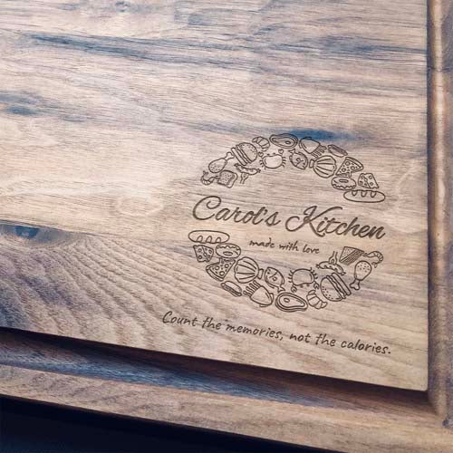 Personalized cutting board - Design 11