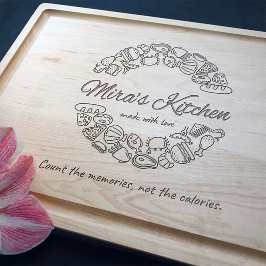 Personalized cutting board - Design 11