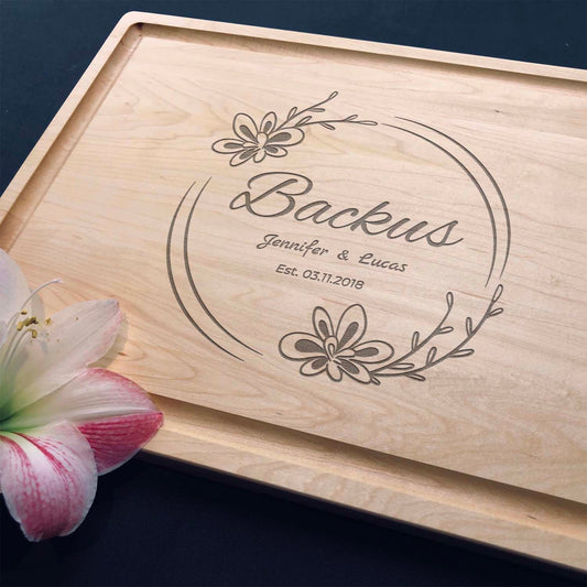 Personalized cutting board - Design 13