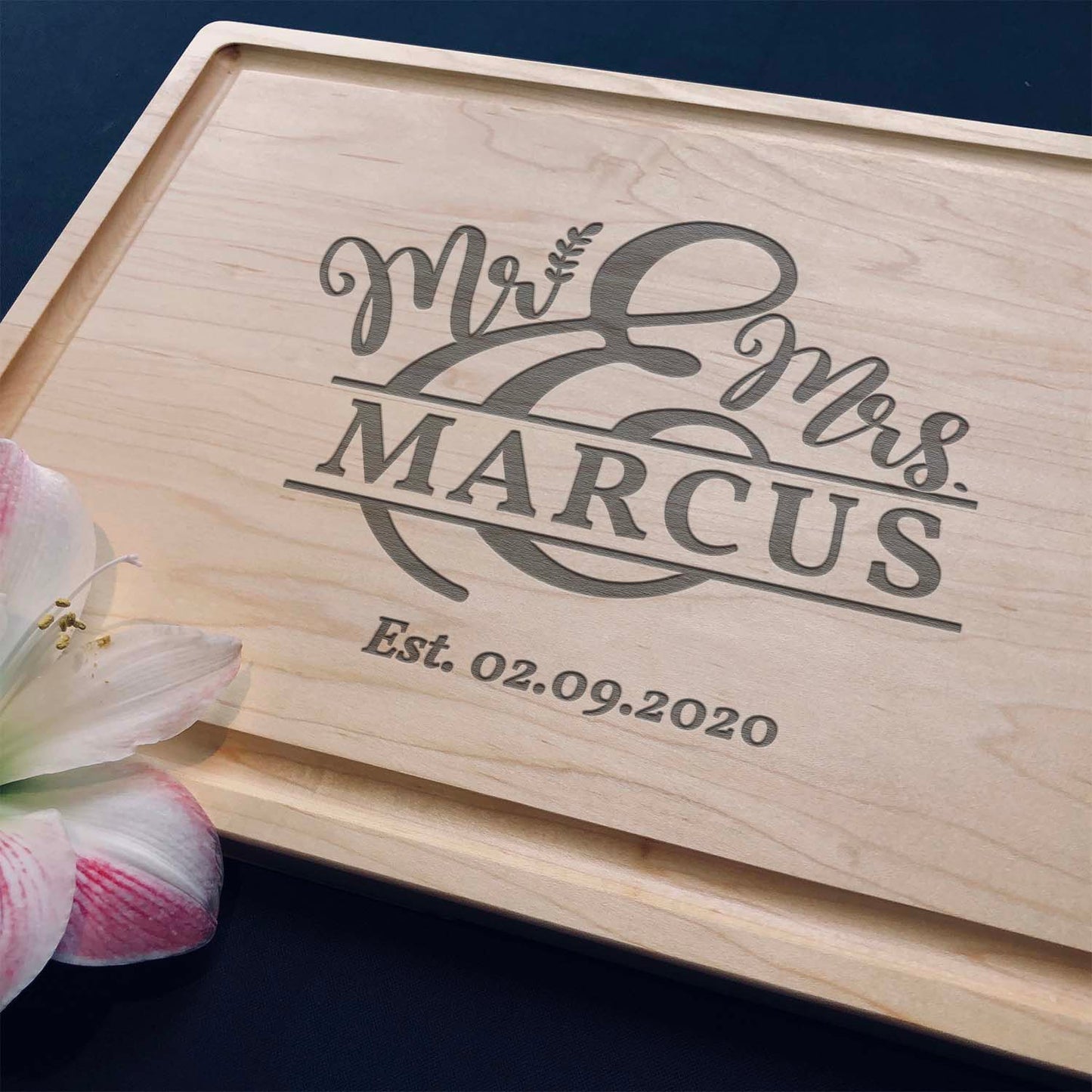 Personalized cutting board - Design 14
