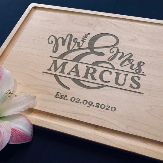 Personalized cutting board - Design 14