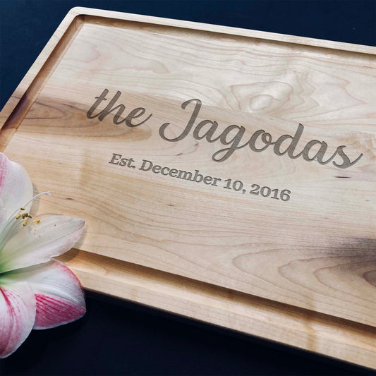 Personalized cutting board - Design 15